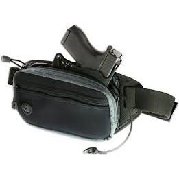 Galco Fastrax Pac Waistpack Sub-compact Black/gray