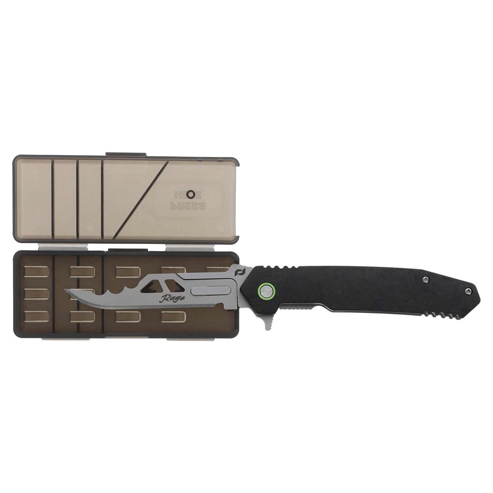Rage Styhche Enrage 7 Knife - Replaceable Blade - Image 3
