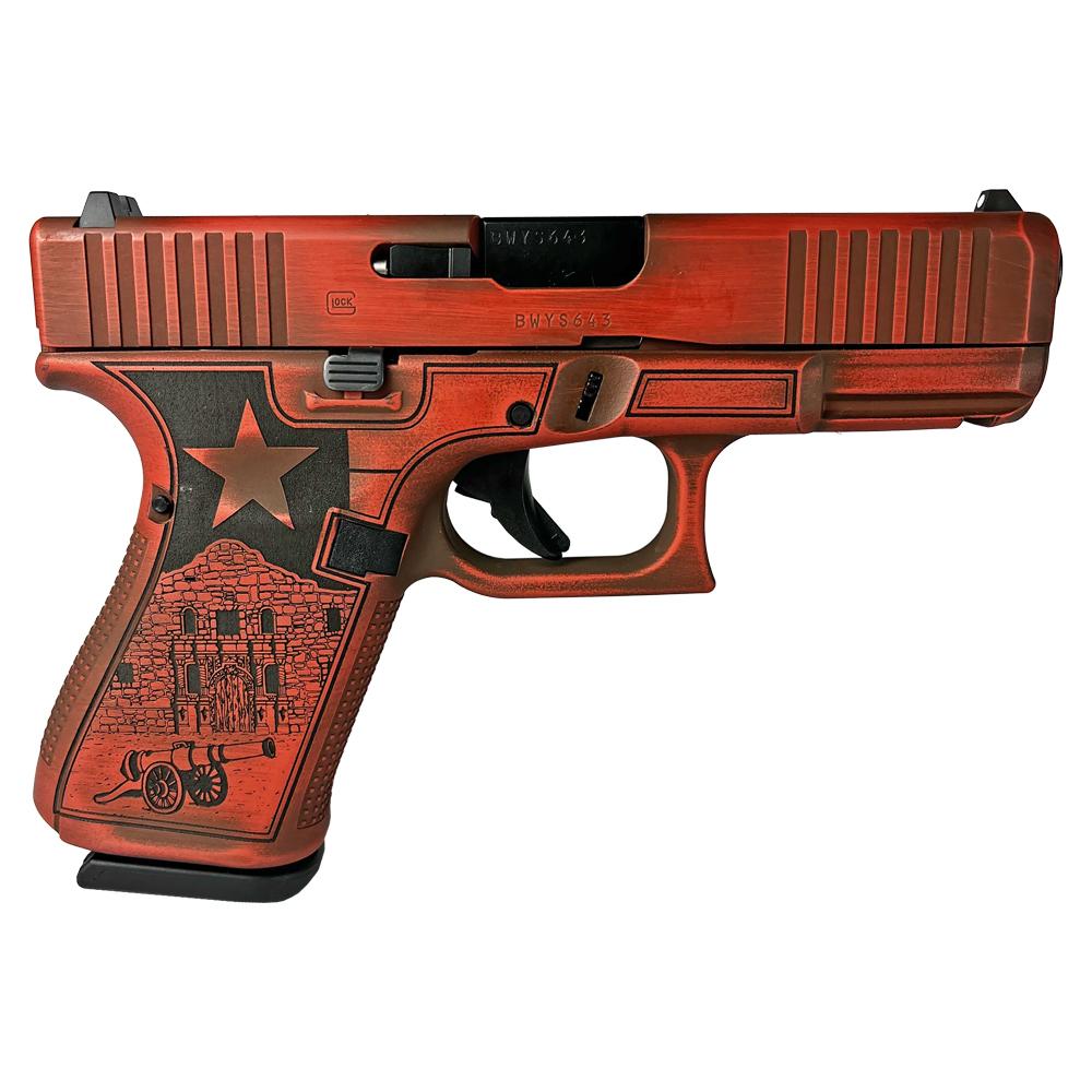 Glock G19 GEN5 9MM 15RD - Texas Orange
