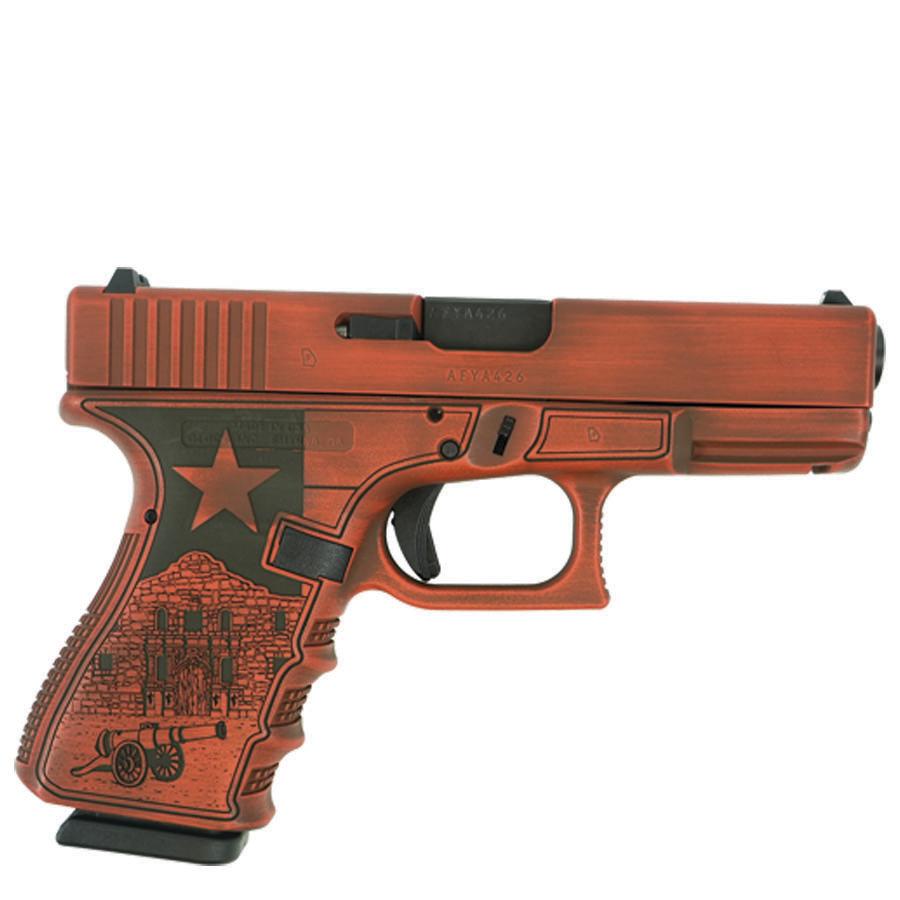 Glock G19 GEN3 Compact 9MM 15+2 Texas Orange