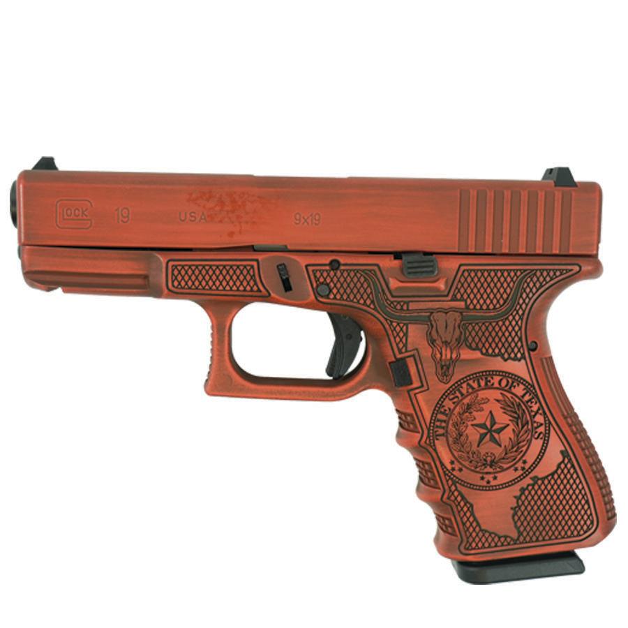 Glock G19 GEN3 Compact 9MM 15+2 Texas Orange - Image 4