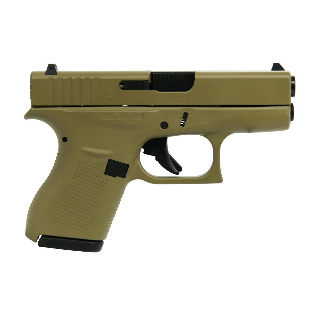 Glock G42 Sub Compact .380 Acp 6-ROUND Magazine Fde