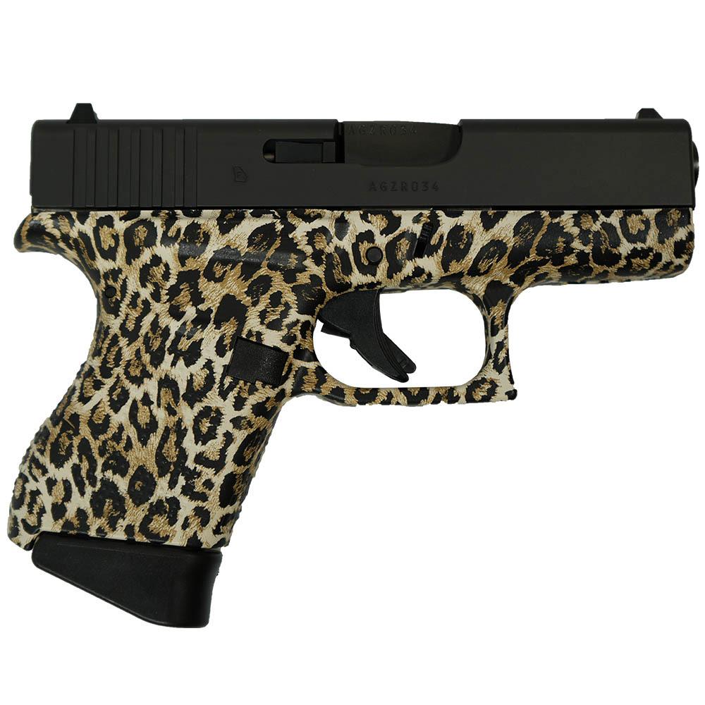 Glock G43 9MM 6RD Leopard Print