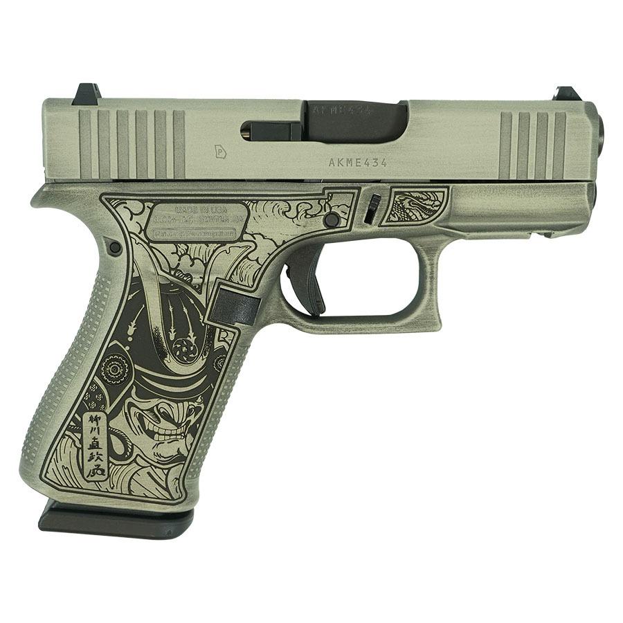 Glock 43X 9MM 10+1 With Front Rails & Battleworn Slide
