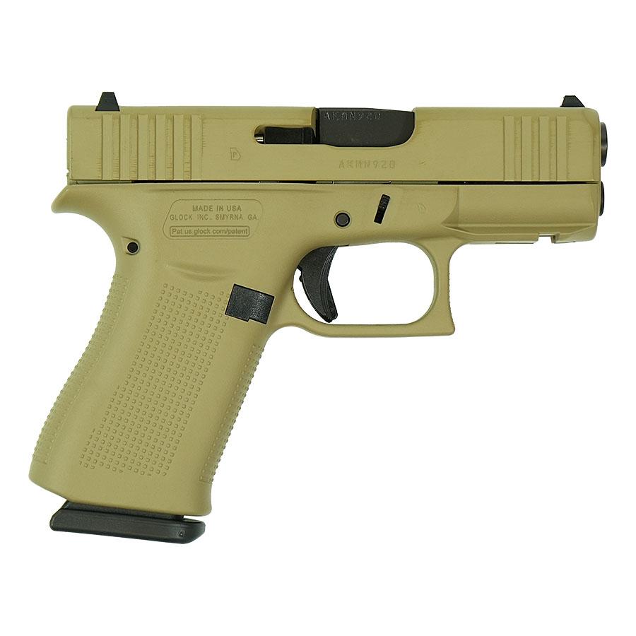 Glock 43X 9MM 10+1 With Front Rail Fde