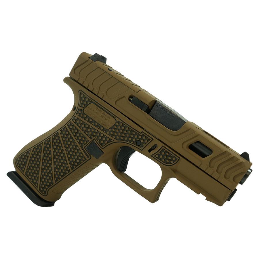 Glock 43X 9MM 10+1 With Custom Jimbo Ripple Stipple - Image 3