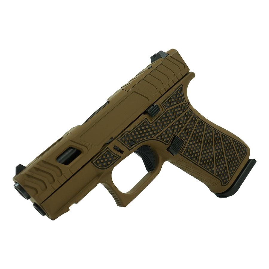 Glock 43X 9MM 10+1 With Custom Jimbo Ripple Stipple - Image 4