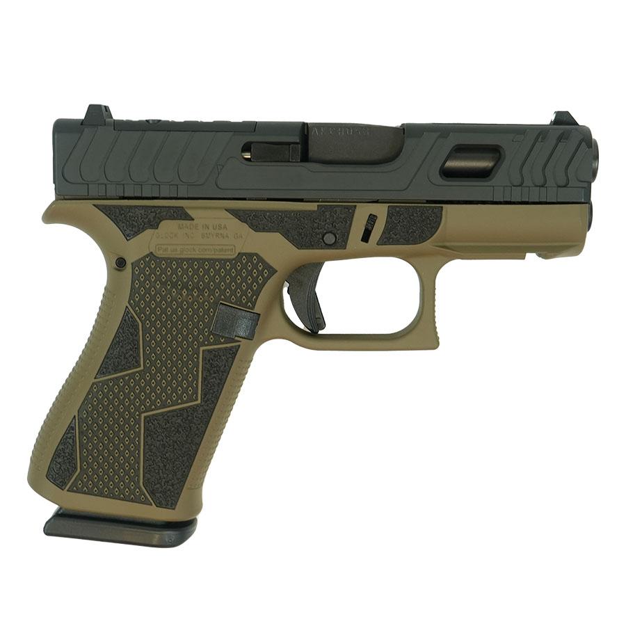 Glock 43X 9MM 10+1 Custom Kavorka Fde