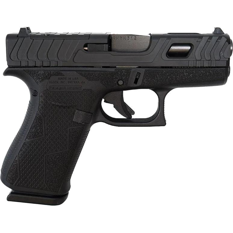 Glock 43X 9MM 10+1 Black Custom Kavorka