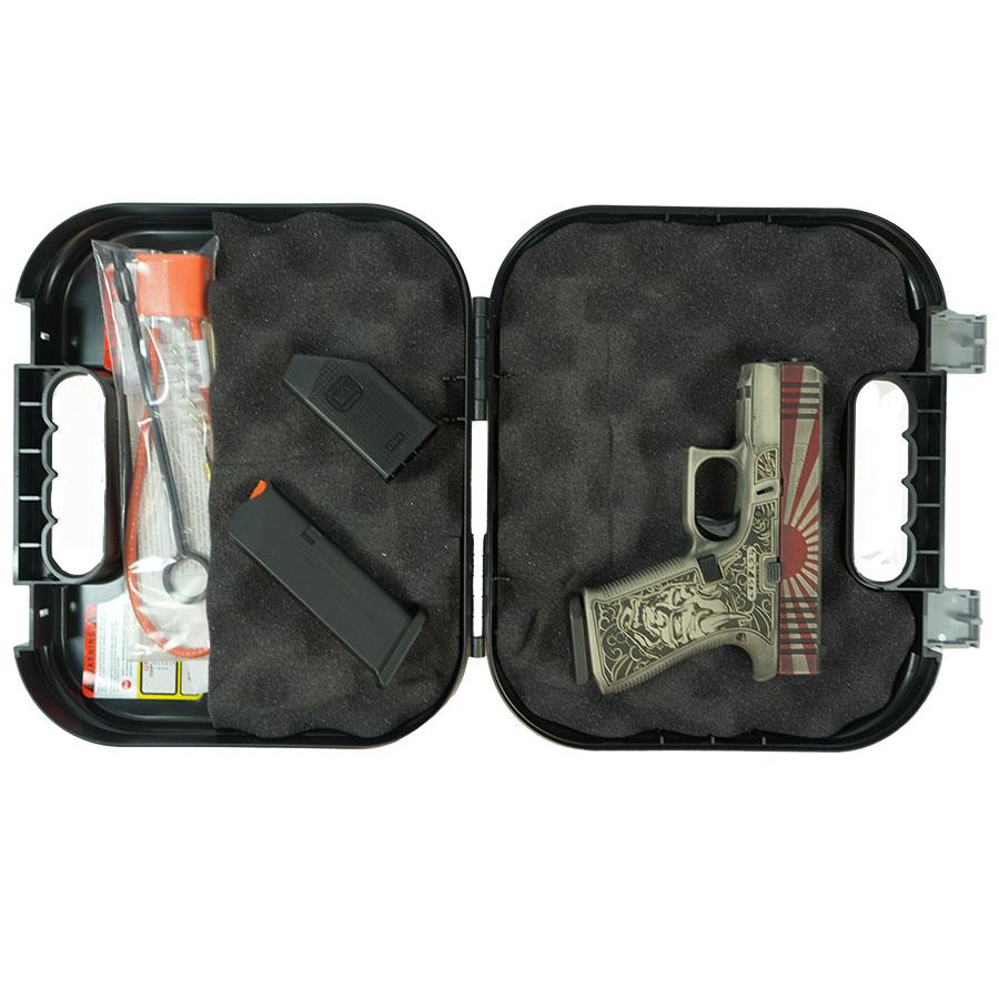 Glock 43X 9MM 10+1 Custom Rising Sun Bushido - Image 5