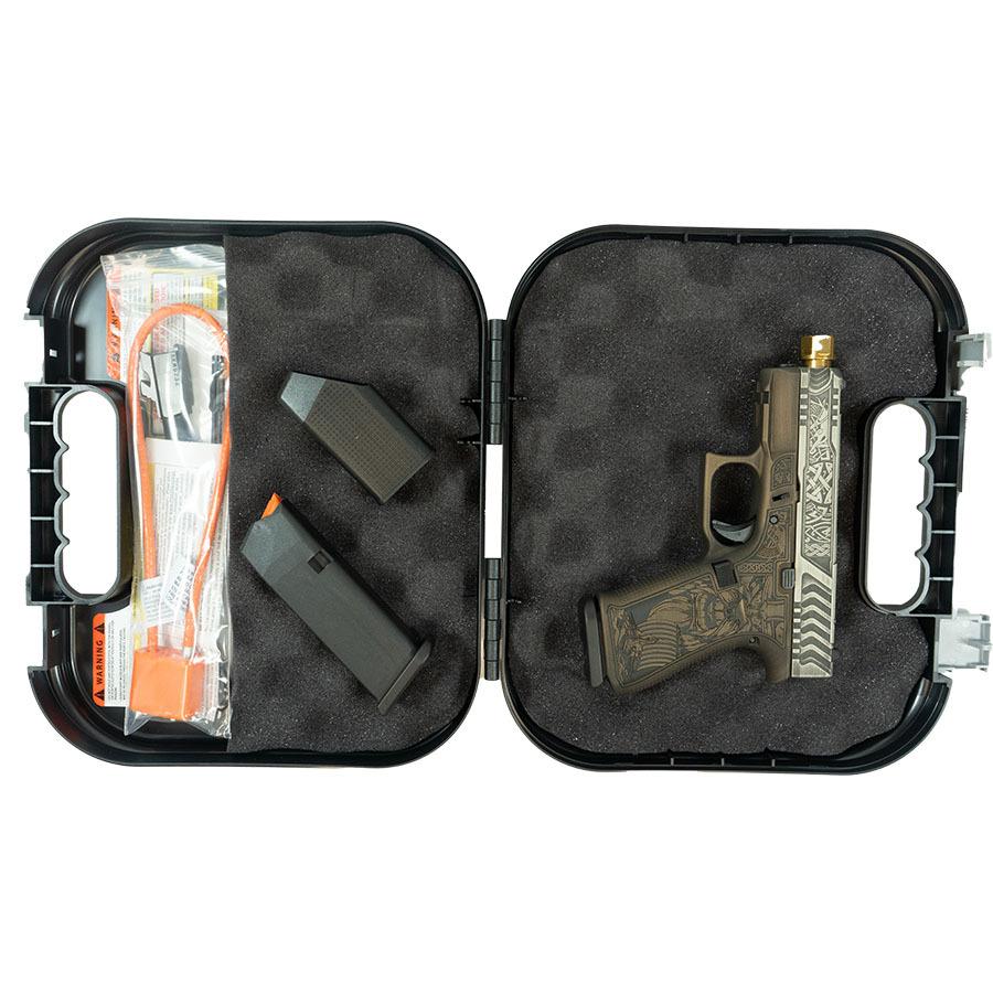 Glock 43X 9MM 10+1 Custom Viking Engraved - Image 5