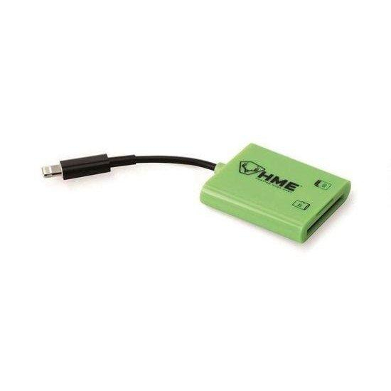Hme Hmesdcrios Memory Card Reader for Ios - Fits Iphone/ipad up to 256GB