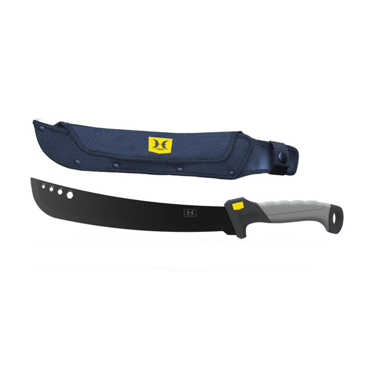 Hawk 14.98 420 Stainless Steel Blade Machete With Nylon Sheath