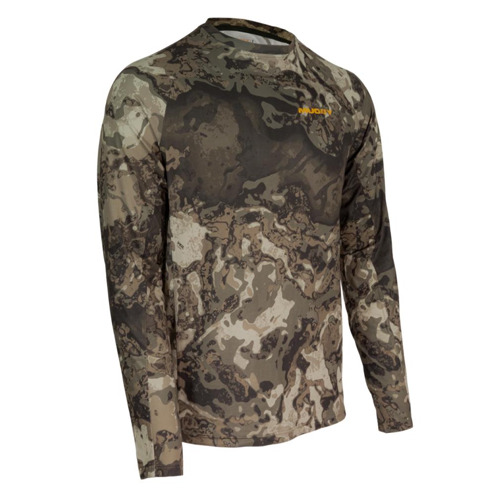 Base Layer Crew Top Veil Canyon Grey Small