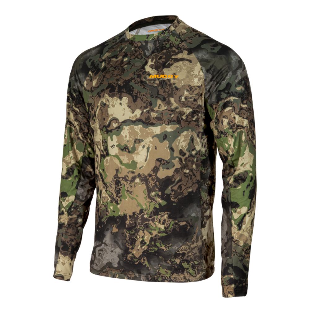 Base Layer Crew Top Veil Canyon Hybrid 2XL