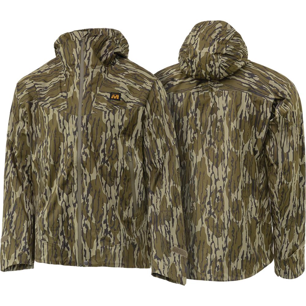 DV8 Cyclone 3L Rain Jacket Mossy Oak Bottomland Xl