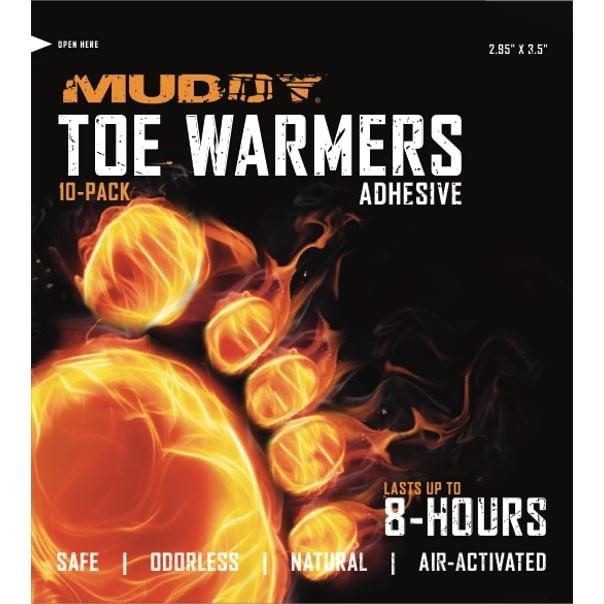 Muddy Toe Warmer With Adhesive - 10 Pack