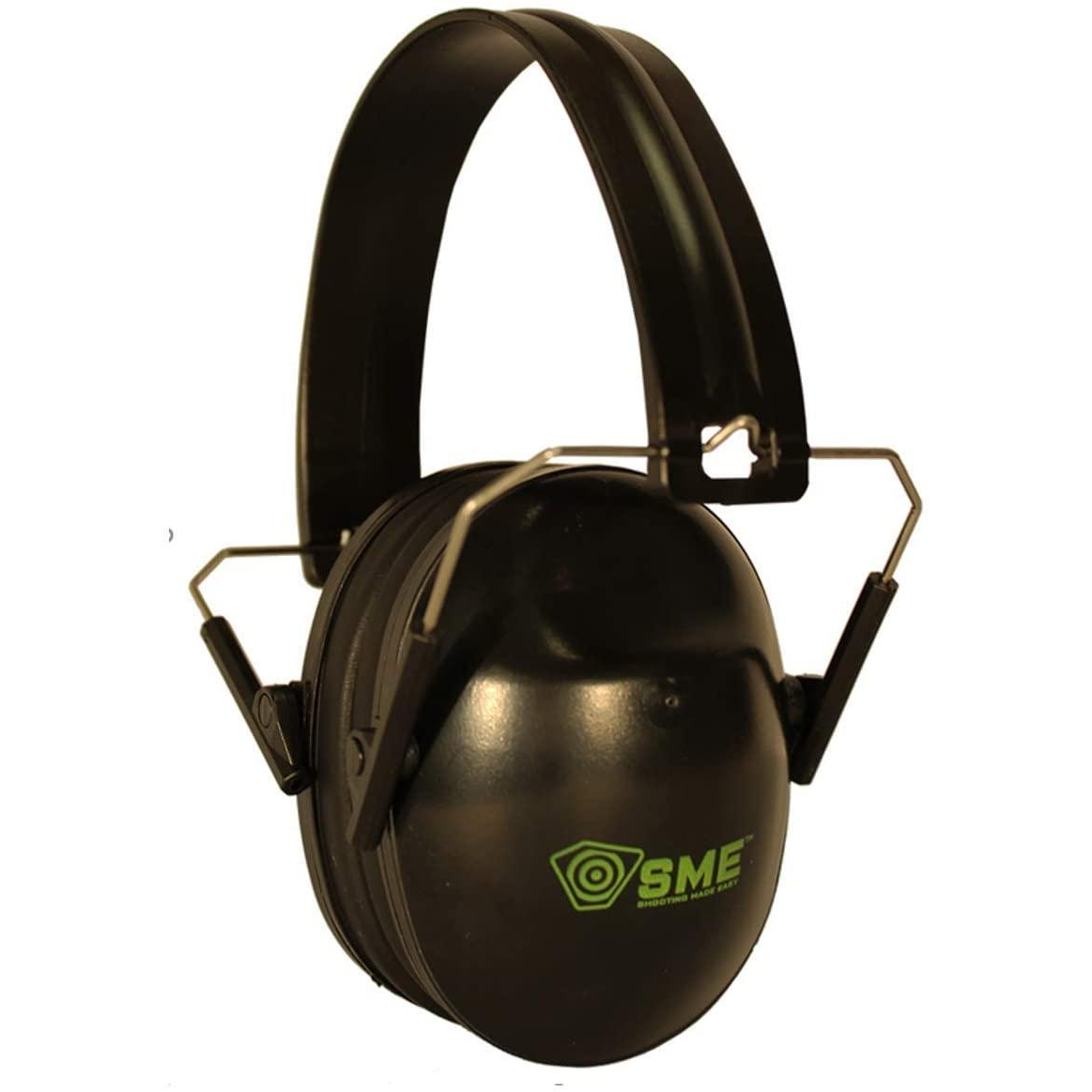 Gsm Outdoors Folding Passive Muff Ear Protection - Black