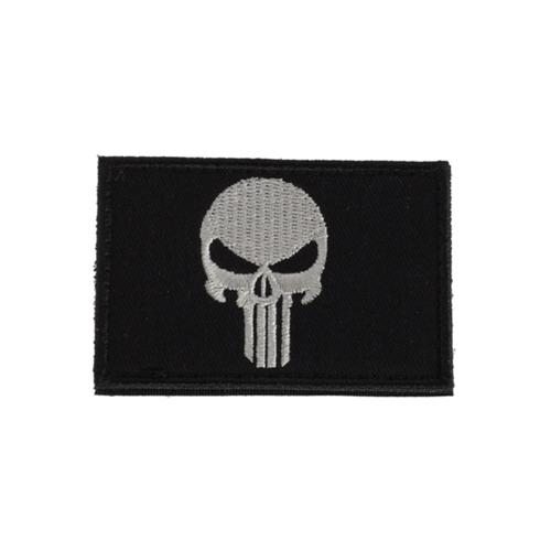 Punisher Black Patch With Adhesive