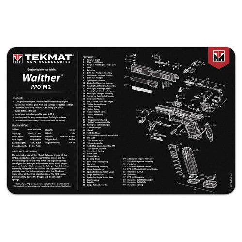 Walther Ppq MOD2 Tekmat Gun Cleaning Mat 11X17