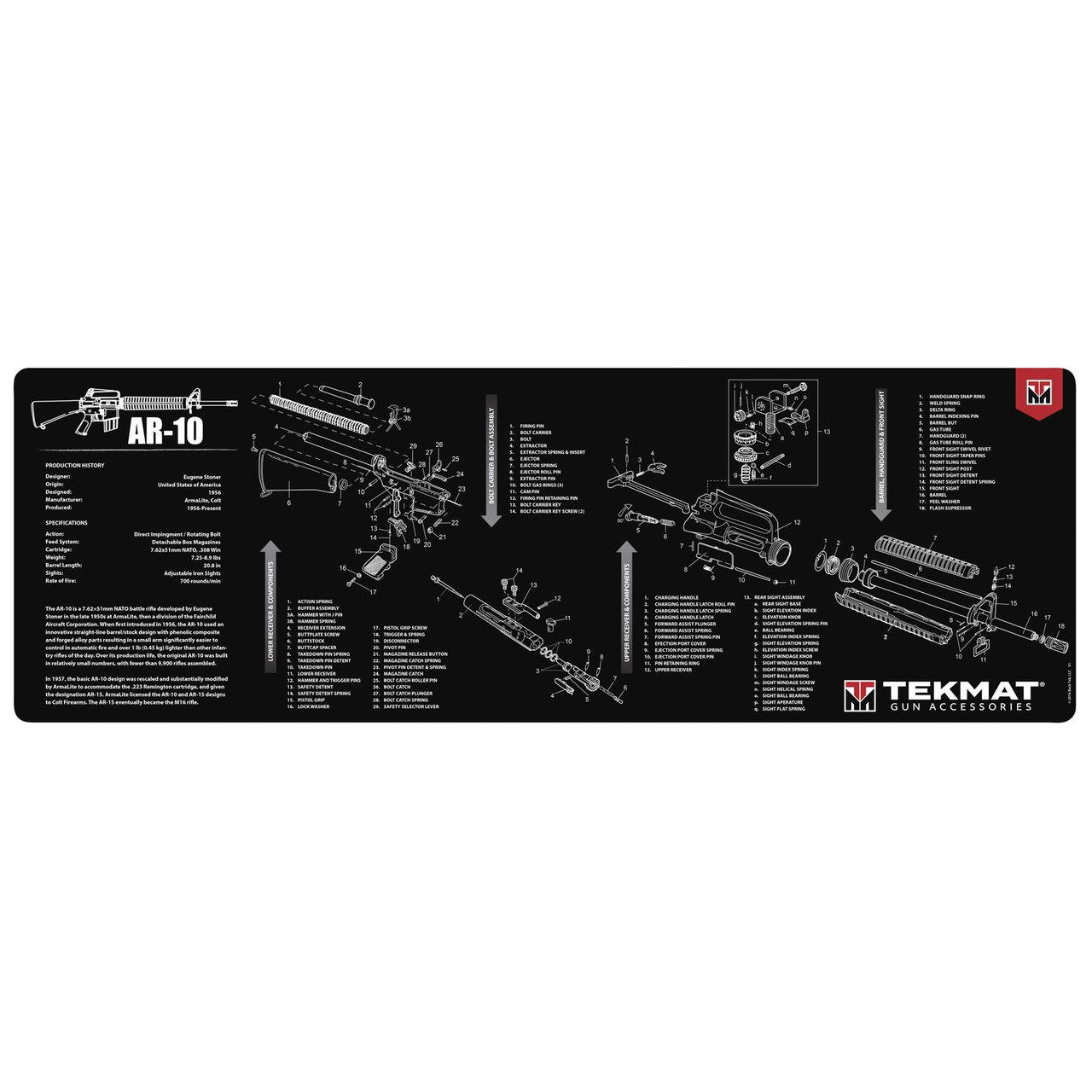 Tekmat AR-10 Cleaning Mat 12X36