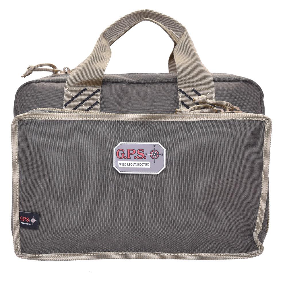 Quad Pistol Range Bag up to 4 Pistols Green/kahki