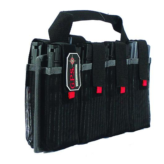 Goutdoors Ar Magazine Tote Black Holds 8 Magazines