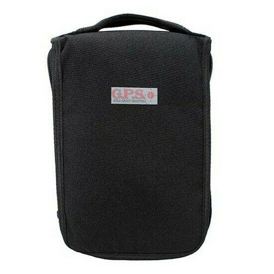 Gps Tactical Pistol Case Black With 4 Magazine Pockets