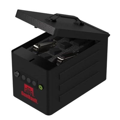 Gun Vault Range Box With High Intensity Foam for 2 Pistols & 7 Mags