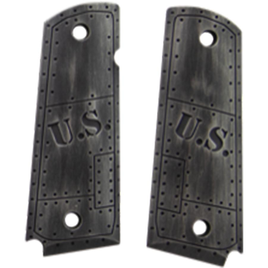 Govt. Model Aluminum - 1911 U.s. Grey Distressed Grip