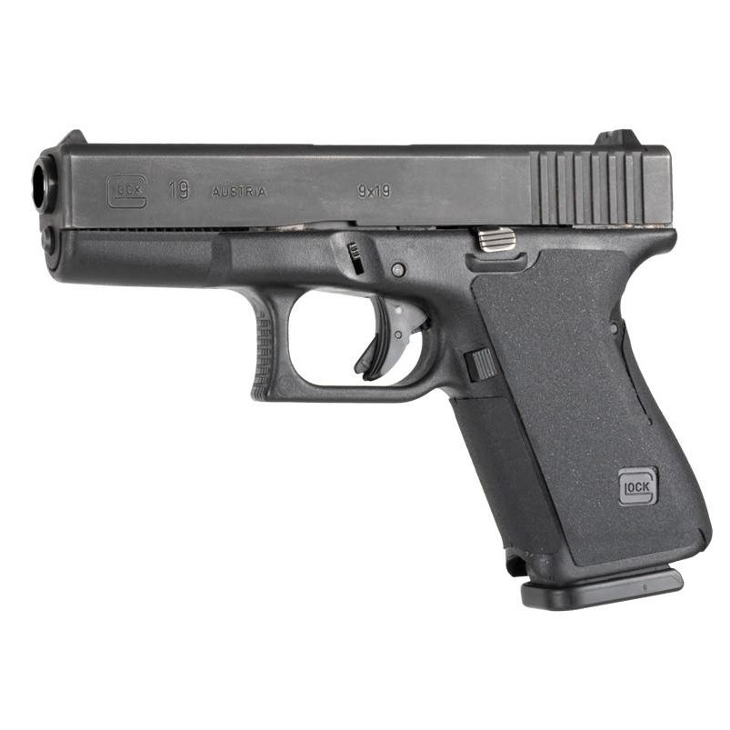 Hogue Wrapter Adhesive Grip Black Glock Gen 1-2 Models 19/23/32
