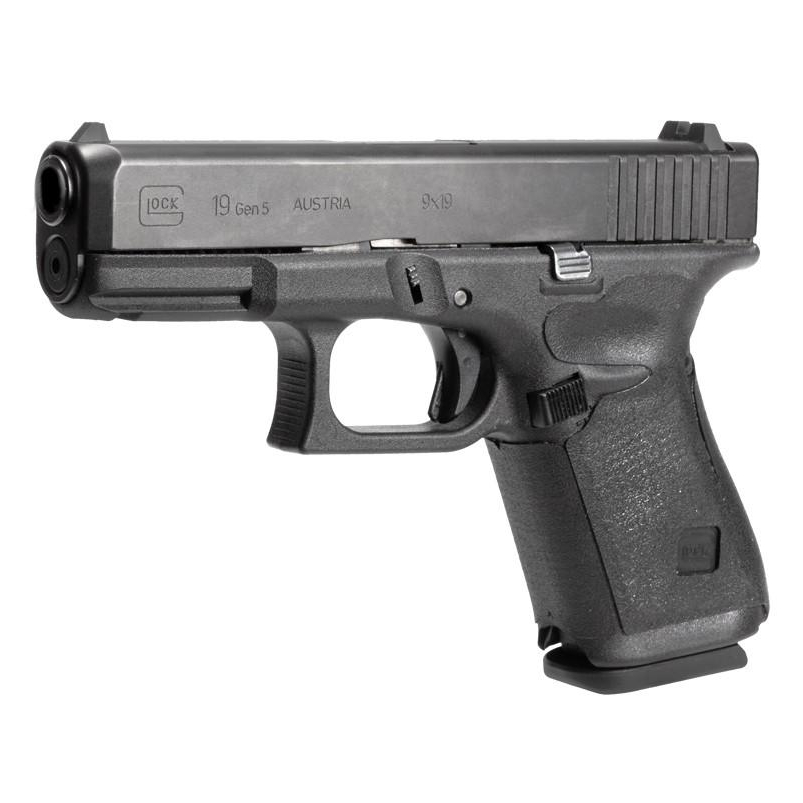 Wrapter Rubber Adhesive Grip Glock Gen 5 Black