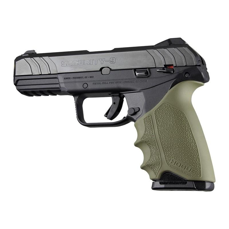 Hogue Handall Beavertail Grip Sleeve for Ruger SECURITY-9 Od Green