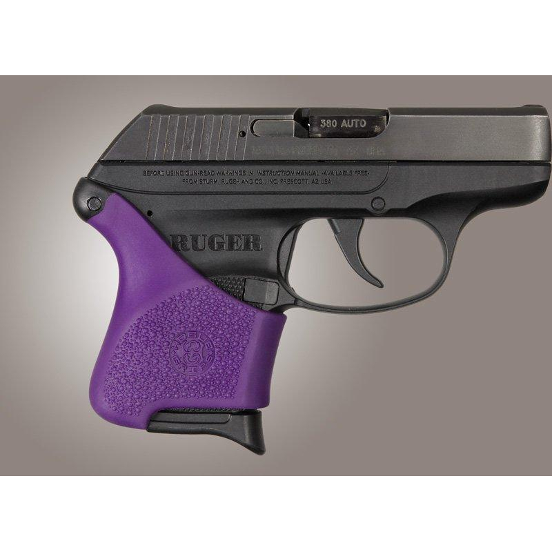 Hogue Handall Hybrid Grip Sleeve Ruger Lcp Purple