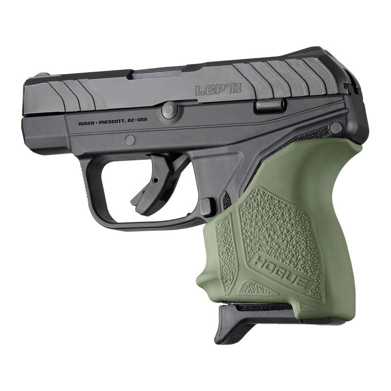 Hogue Handall Beavertail Grip Sleeve Ruger Lcp Ii Od Green