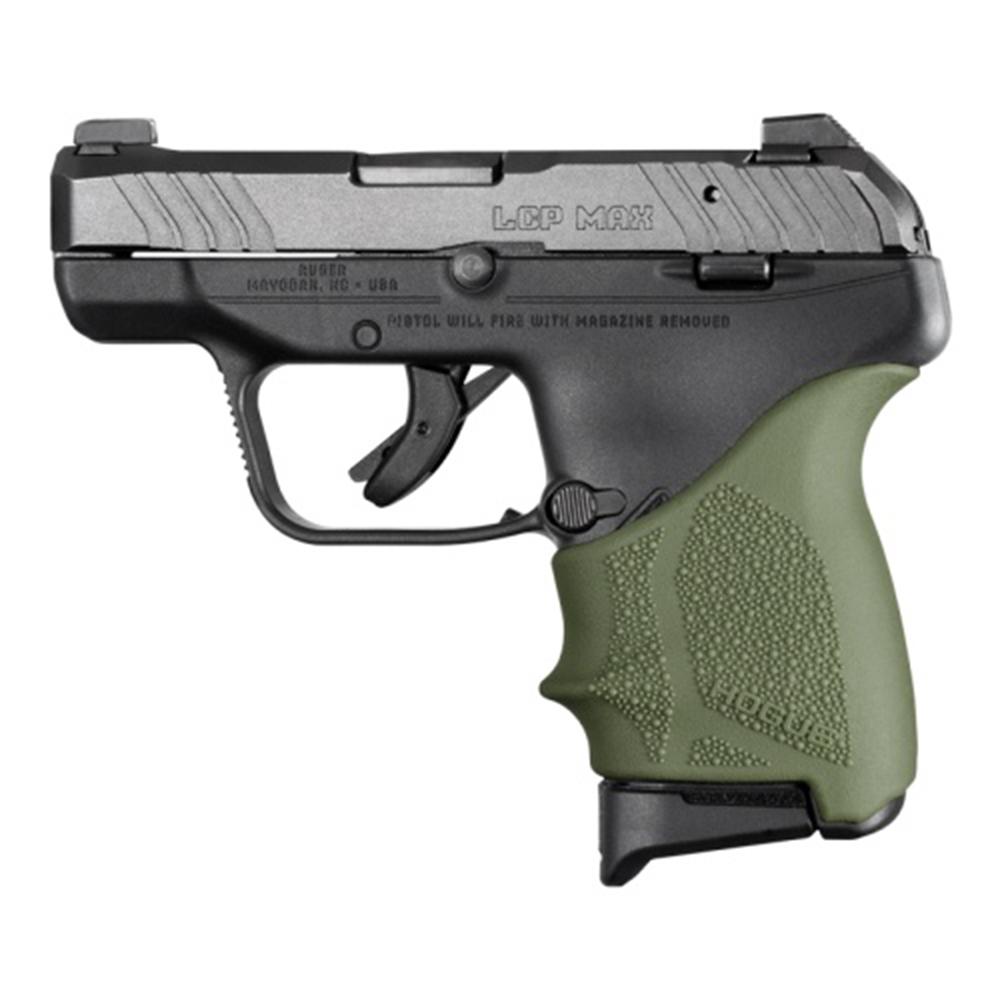 Hogue Handall Beaver Tail Grip Sleeve for Ruger Lcp Max Od Green