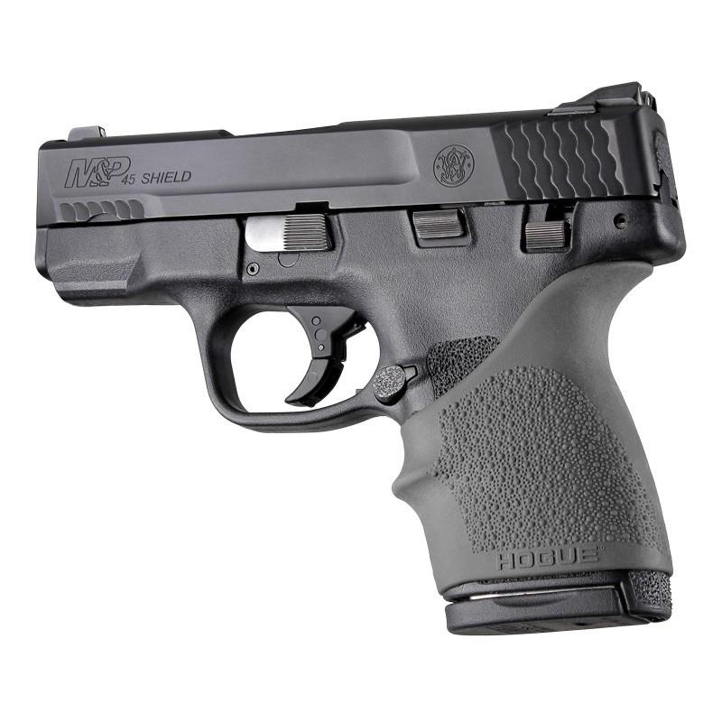 Hogue Handall Beavertail Grip Sleeve for S&w M&p Shield 45 & Kahr P9/40 - Slate Grey