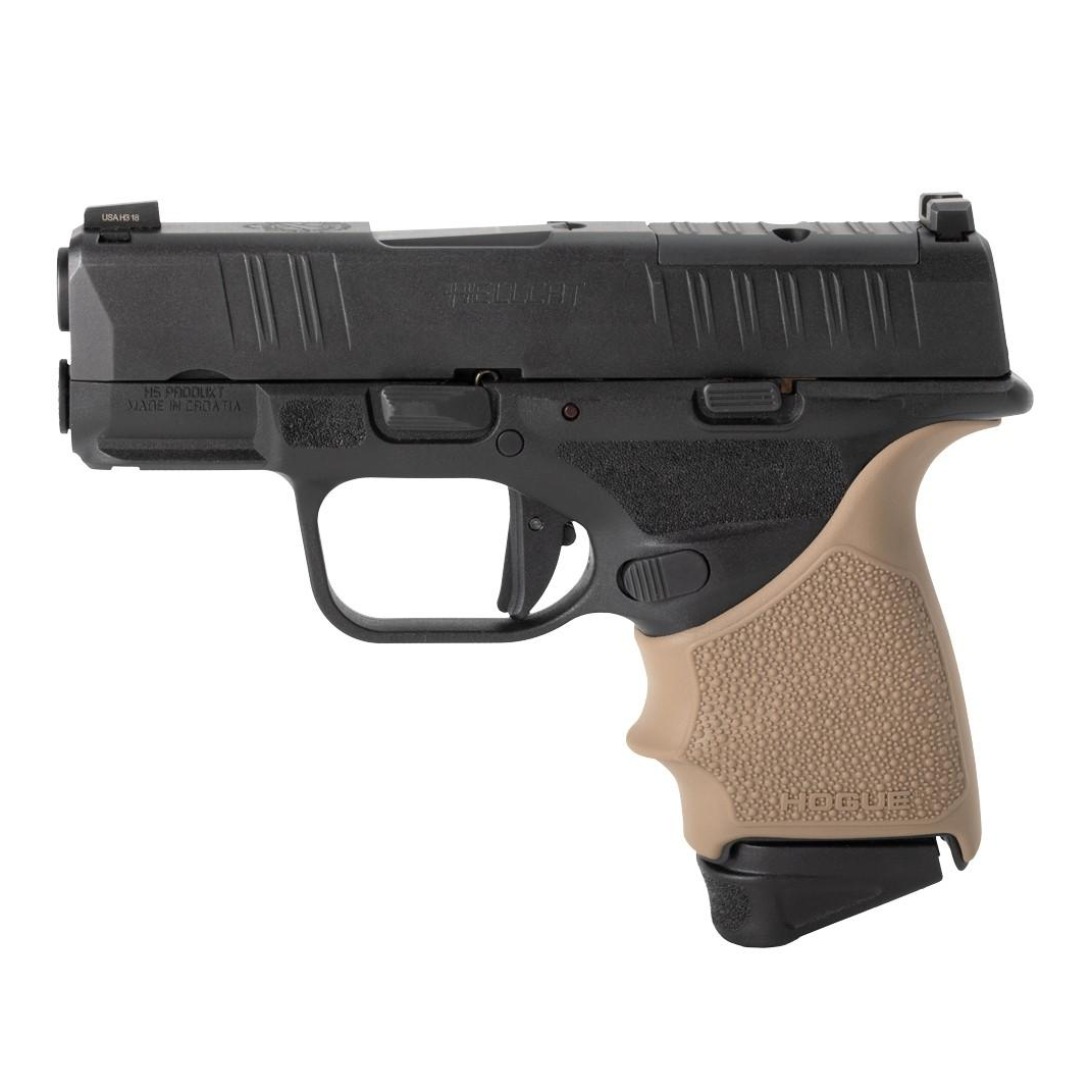 Hogue Soft Rubber Handall Beavertail Grip Sleeve Flat Dark Earth