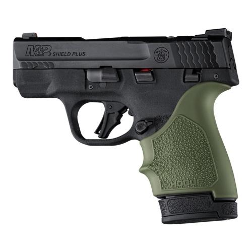 Hogue Handall Beaver Tail Grip Sleeve S&w M&p 9 Shield Plus - Od Green