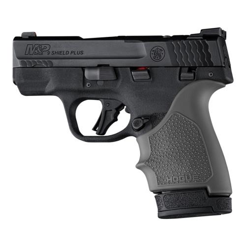 Hogue Handall Beaver Tail Grip Sleeve S&w M&p 9 Shield Plus - Slate Grey