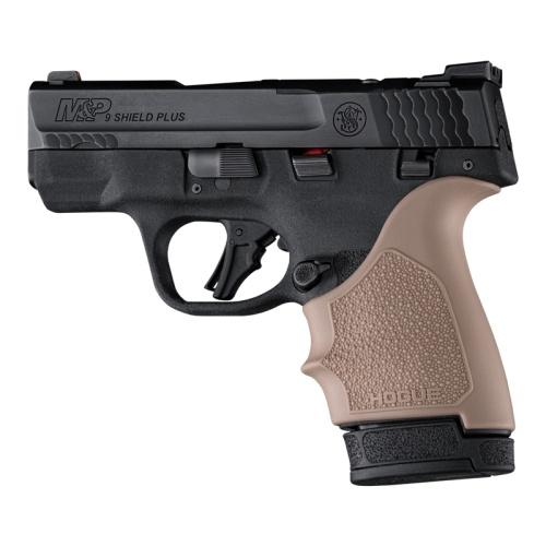 Hogue Handall Beaver Tail Grip Sleeve S&w M&p 9 Shield Plus - Fde