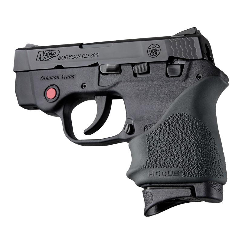 Hogue Handall Beavertail Grip Sleeve Black S&w Bodyguard .380