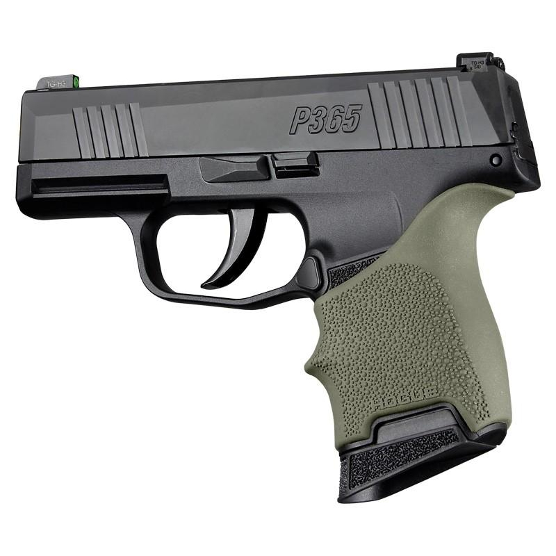Hogue Handall Beavertail Grip Sleeve Sig Sauer P365 Od Green