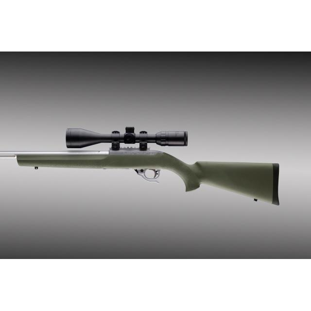 Hogue Ruger 10/22 Overmolded Stock .920 Od Green