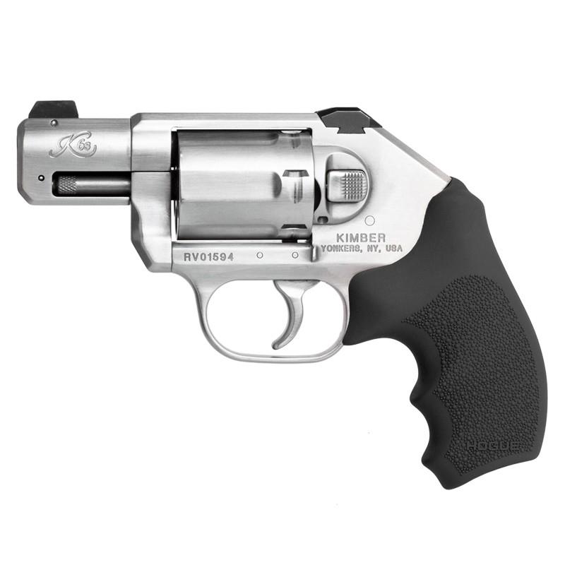 Hogue Kimber K6S Da/sa Bantam Rubber Monogrip Black