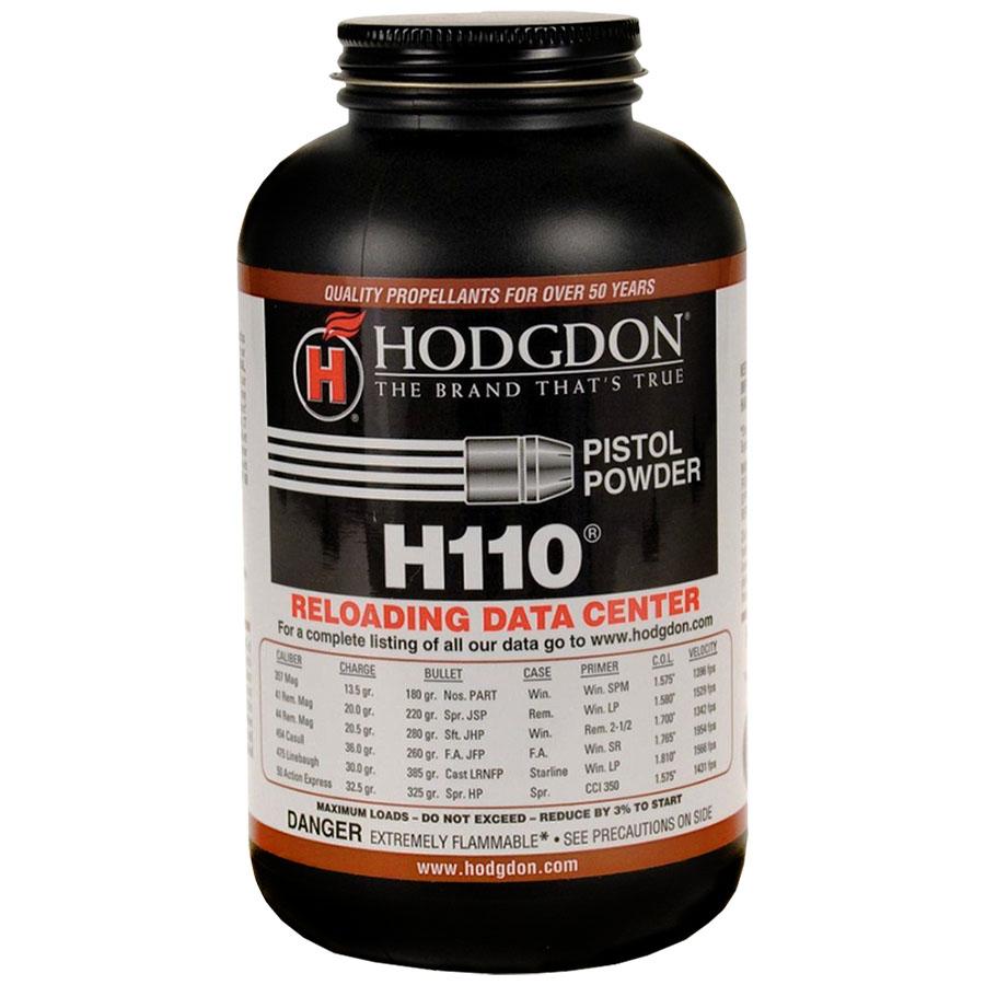 Hodgdon H110 Powder 1LB Can 10 Per Case