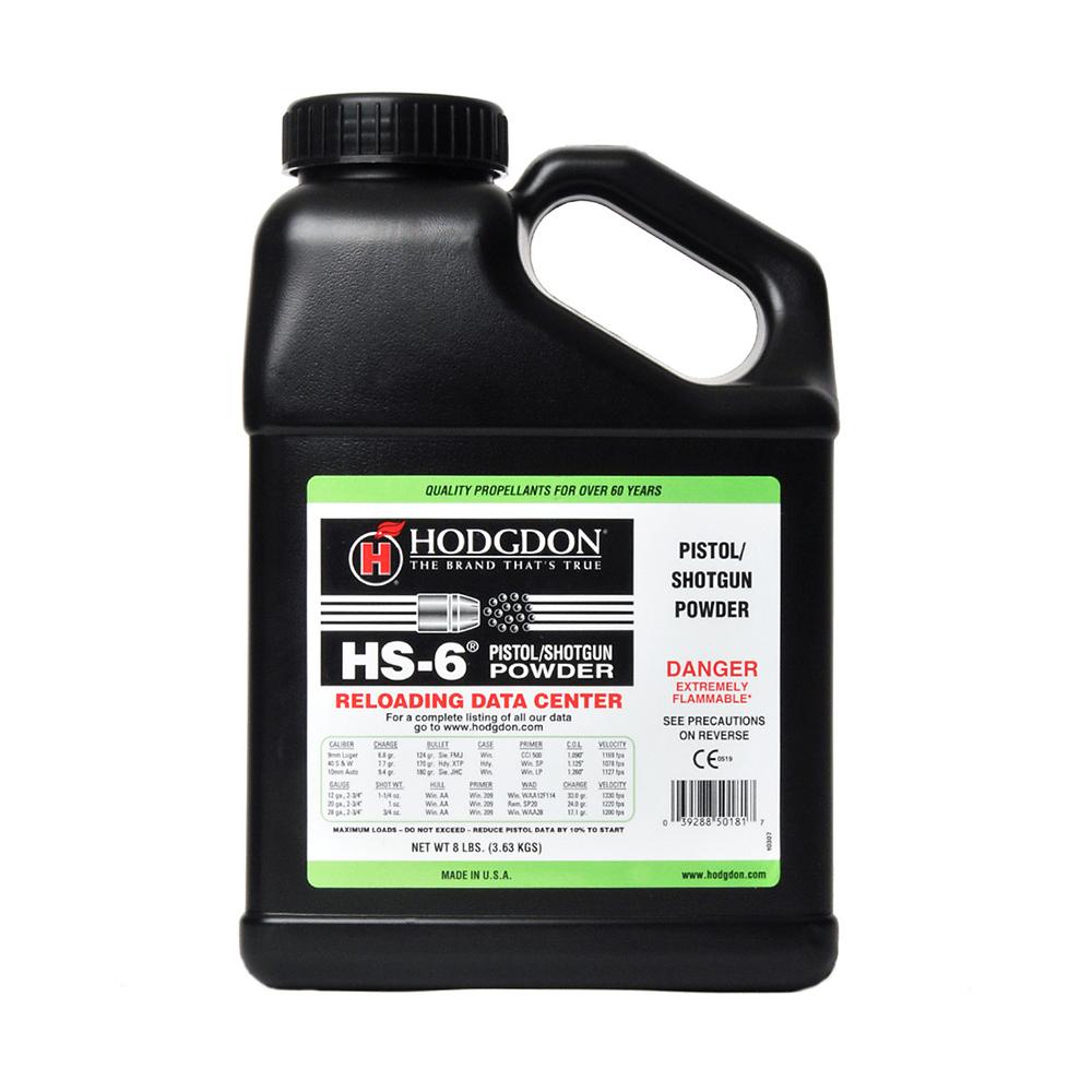 Hodgdon Powder HS6 8 Lbs