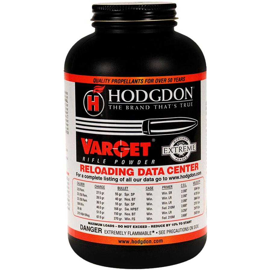 Hodgdon Varget Rifle Powder 1LB Can 10 Per Case