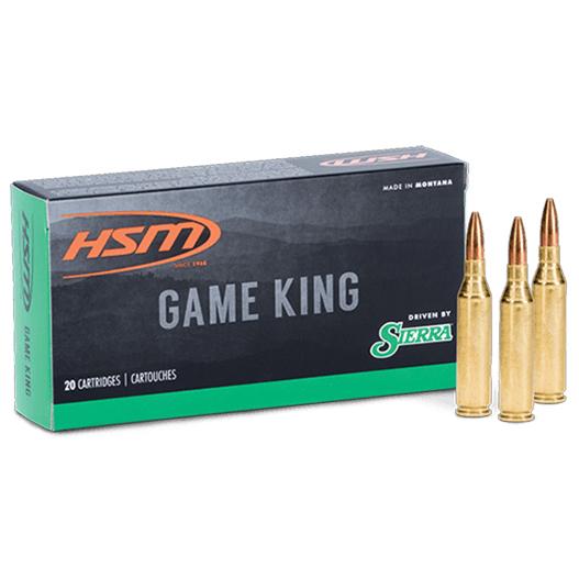 Hsm Gameking 30 Remington 150 Gr 20 Rounds Ammo