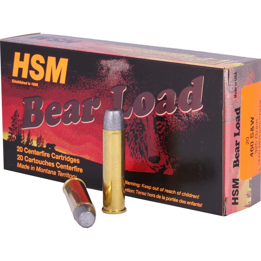 Hsm Bear Load 460 S&w 325 Gr 20 Rounds